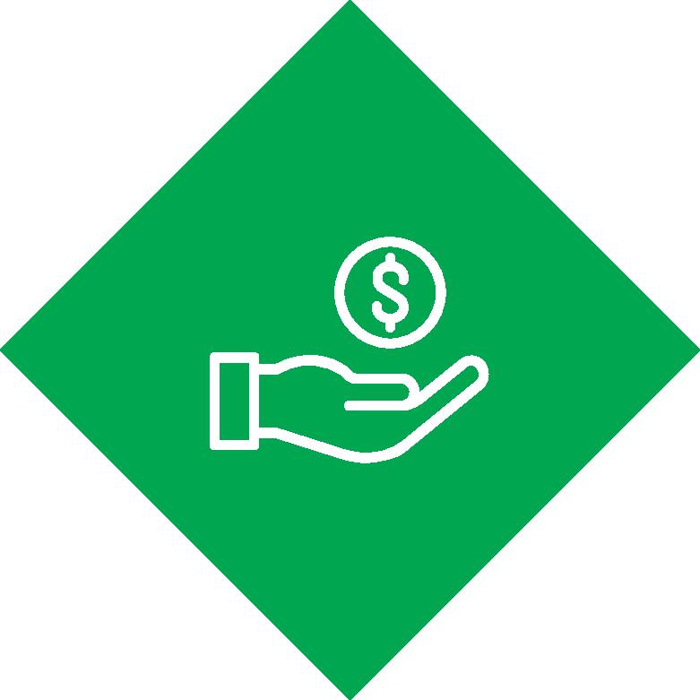 SEO benefits image showing a hand holding money